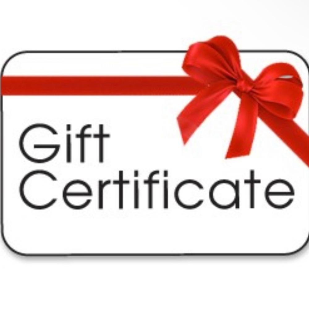 $100‎ closet gift certificate